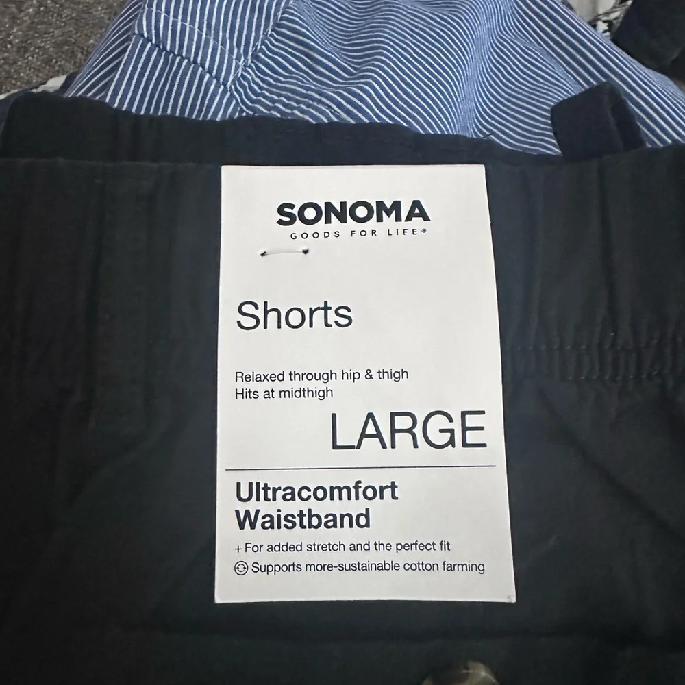 Sonoma Women's Dark Navy Cargo Shorts‎ - Picture 3 of 3